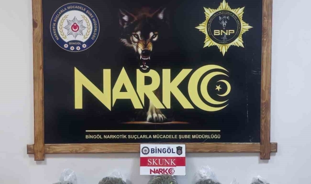 Bingöl'de uyuşturucu operasyonu: 6 şüpheli yakalandı