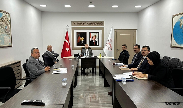 Boyabat'ta Cumhuriyet Bayramı için güvenlik önlemleri ele alındı
