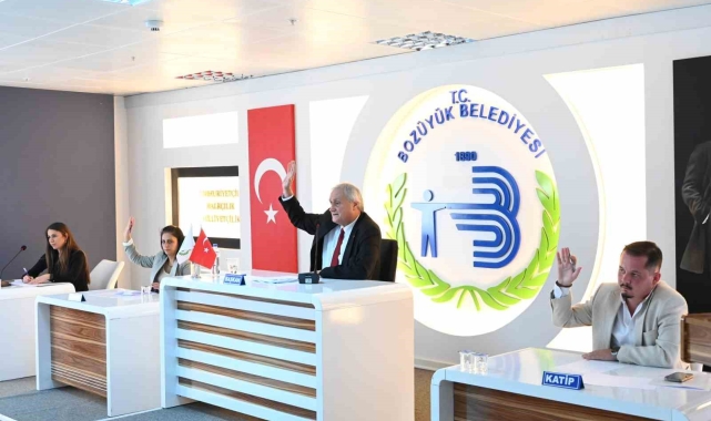 Bozüyük Belediye Meclisi Ekim ayı toplantısı yapıldı