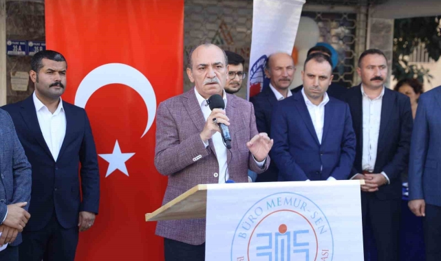 Büro Memur-Sen Antalya Şubesi'nin hizmet binası açıldı