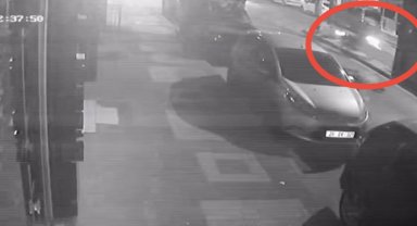Bursa'da 1 kişinin öldüğü kaza güvenlik kamerasında