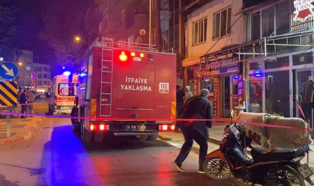 Bursa'da çıkan yangında 1 kişi hayatını kaybetti