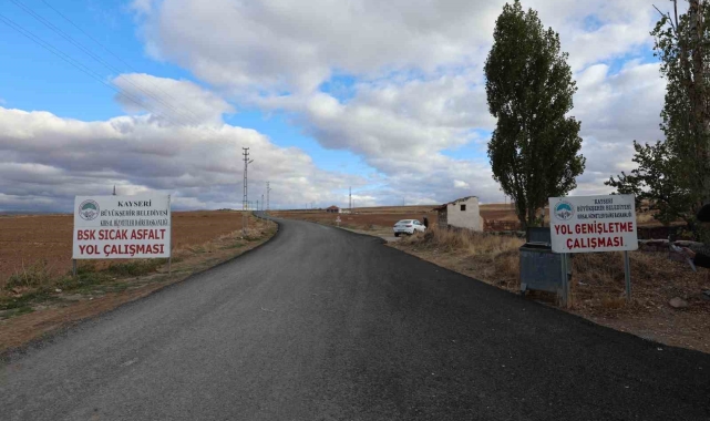 Büyükşehir'den Bünyan'da 100 milyon TL'lik yol ve asfalt çalışması