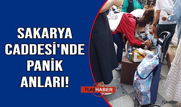 Cadde ortasında birden fenalaştı