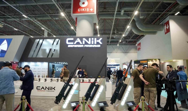 CANİK yeni ürünlerini SAHA EXPO'da görücüye çıkardı