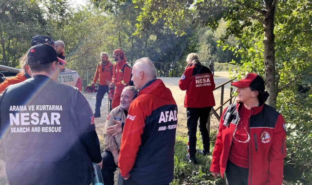 Çatalca'da mantar toplamaya giden 65 yaşındaki kadın 15 saat sonra ormanlık alanda bulundu