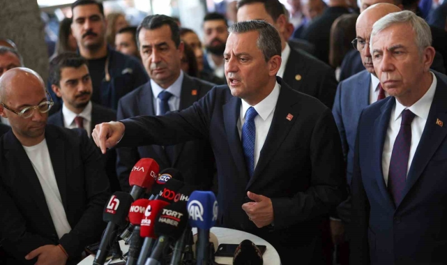 CHP Genel Başkanı Özel: "İktidar suçüstü oldu"