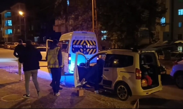 Çorum'da uygulama noktasından kaçan servisin sahibine 4 bin lira ceza