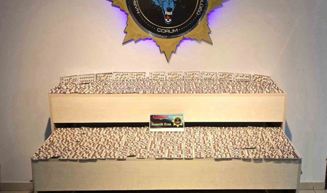 Çorum polisinden uyuşturucu operasyonu