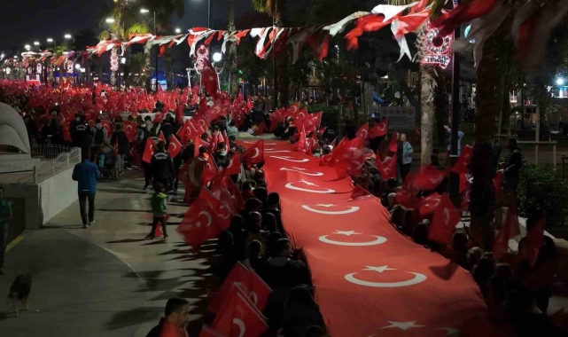 Cumhuriyetin 101. yılı Büyükçekmece'de coşkuyla kutlandı