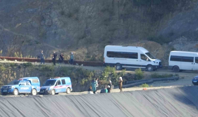 Defne yaprağı toplamak için gittiği ormanda kaybolan kadını jandarma buldu
