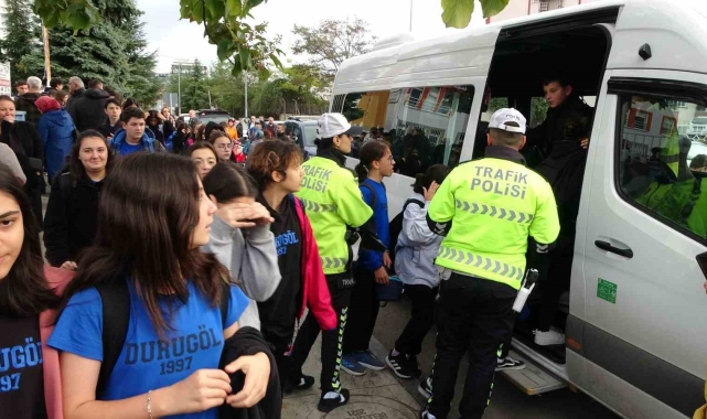 Denetimler sonuç verdi, okul servis araçları trafik kazasına karışmadı