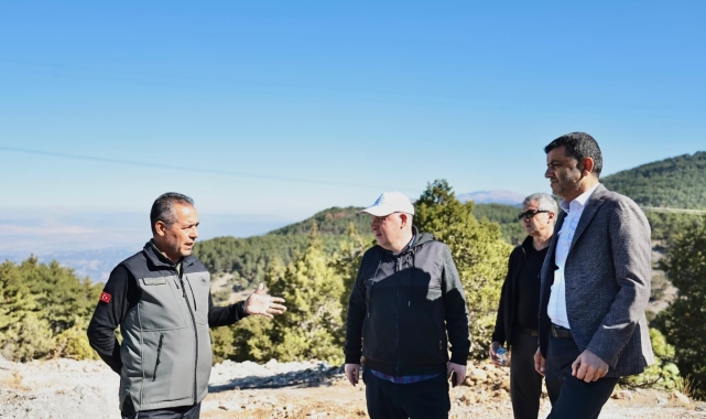 Denizli'deki yangının 6. gününde müdahale sürüyor