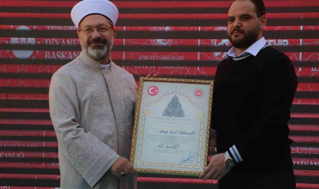 Diyanet İşleri Başkanı Erbaş, Hatay'da yapımı tamamlanan 40 caminin açılışını gerçekleştirdi