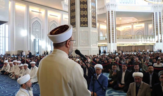 Diyanet İşleri Başkanı Erbaş: "Peygamber Efendimizi örnek almalıyız"