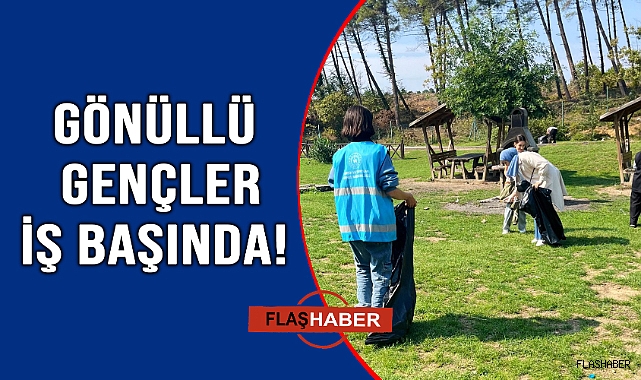 Doğa dostu gençlerden örnek davranış