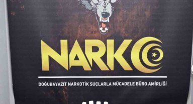 Doğubayazıt'ta 8 kilo metamfetamin ve 32 bin hap ele geçirildi