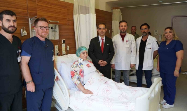 Doğum gününde sağlığına kavuştu