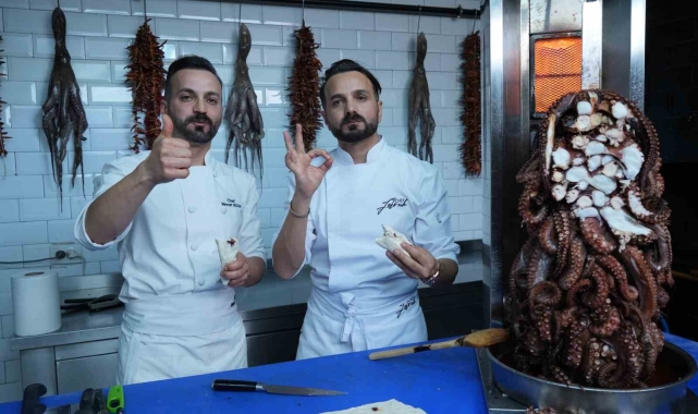 Döneriyle meşhur Ankara'da yeni lezzet: Ahtapot döner