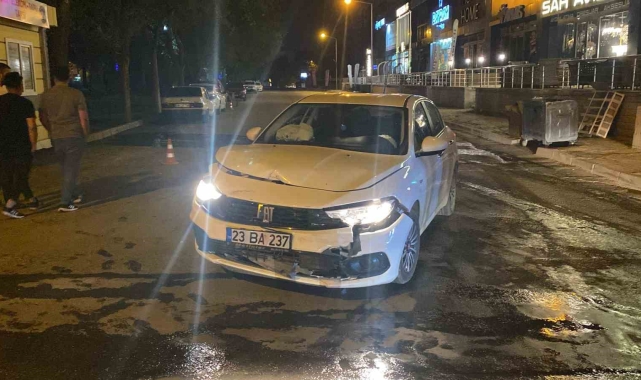 Elazığ'da trafik kazası: 2 yaralı