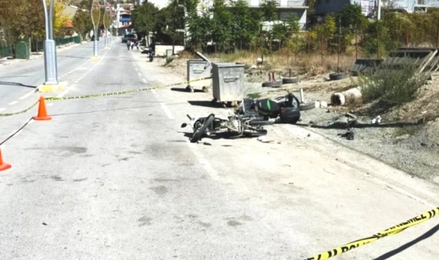 Emet'te iki motosiklet çapıştı: 1'i ağır 3 yaralı