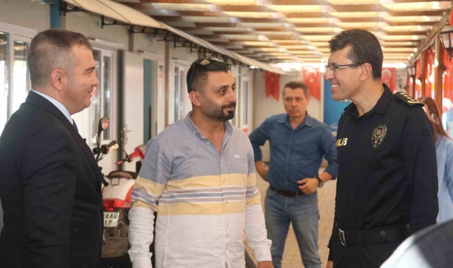 Emniyet Müdürü Karakuş'tan İHA'ya ziyaret