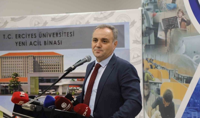 ERÜ Hastaneleri'nin yeni acil ek binası tanıtıldı
