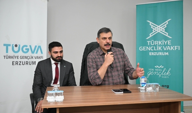 Erzurum Valisi Çiftçi, 'Velhasıl sohbetler' e katıldı