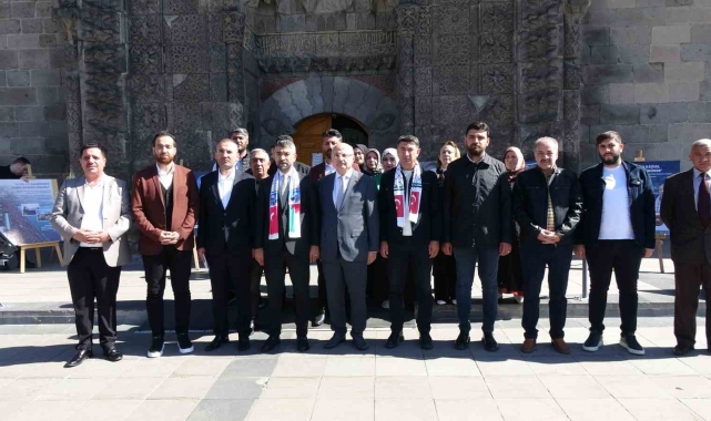Erzurum'dan İsrail'e tepki