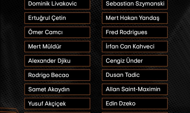 Fenerbahçe'nin, Twente maçı için kamp kadrosu belli oldu