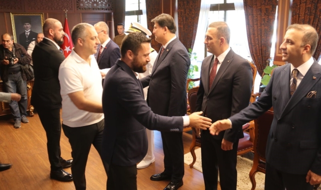 Fethiye Kaymakamı Ertaş tebrikleri kabul etti