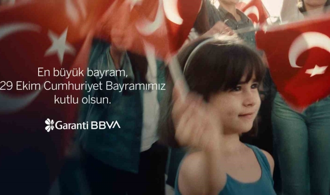 Garanti BBVA, Cumhuriyetin 101. yılını özel bir filmle kutluyor