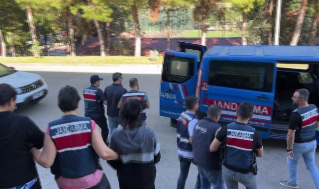 Gaziantep merkezli 5 ilde organize suç örgütüne operasyon: 6 şahıs tutuklandı