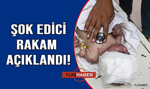 Gazze’de 1 yaş altı ölen bebeklerin sayısı açıklandı