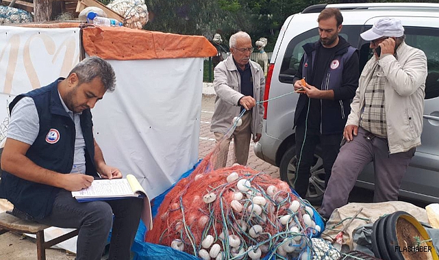 Gerze‘de su ürünlerine sıkı denetim