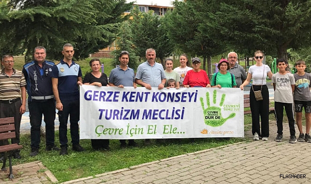Gerze’de temizlik hareketi