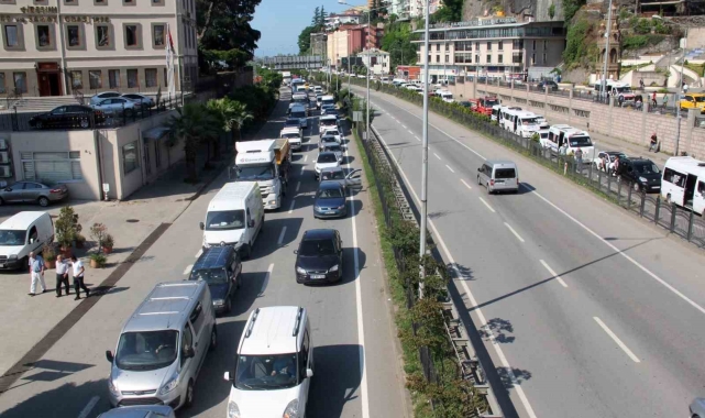 Giresun'da motorlu kara taşıtları sayısında artış