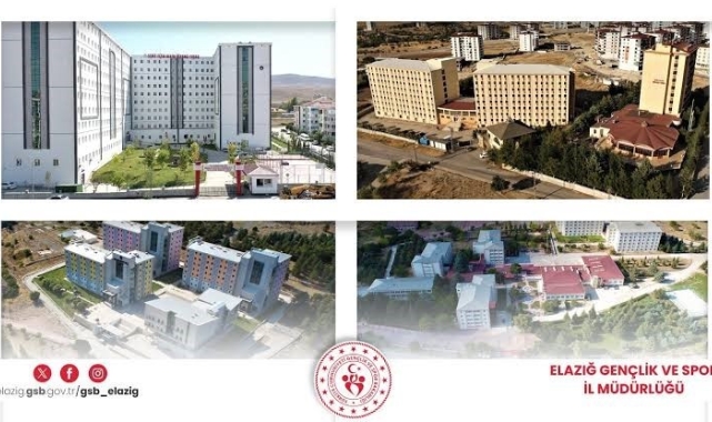 GSB Elazığ: Yurtlarda olumsuzluk yok