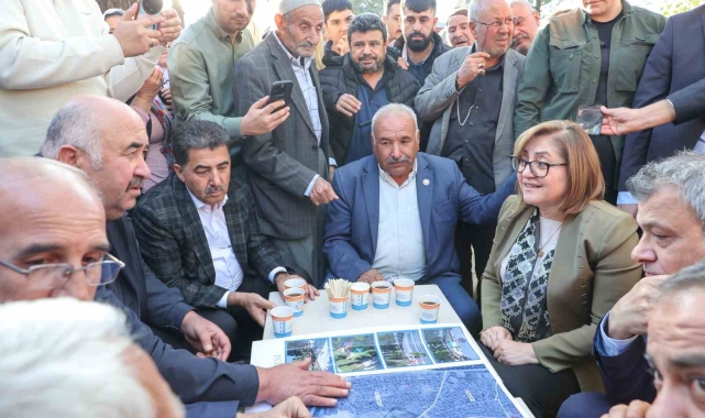 Hacıbaba Mahallesi'nde Fatma Şahin'e sevgi seli