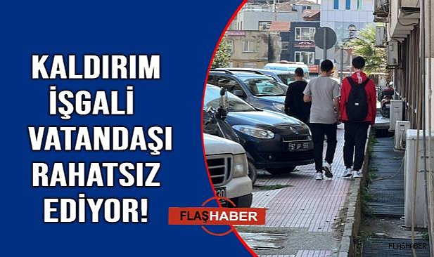 Halk kaldırımlarını geri istiyor