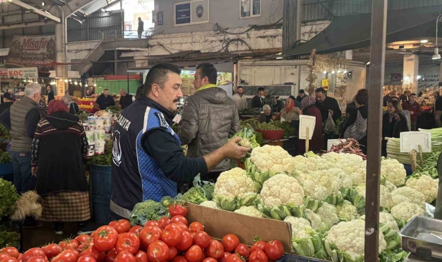 Halk pazarında denetim