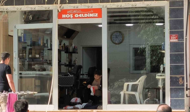 Hatay'da berberde şüpheli çanta paniği