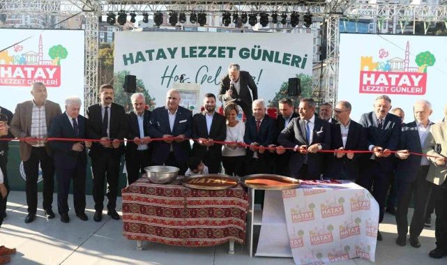 Hataylılar, Kağıthane Belediyesi tarafından düzenlenen 'Hatay Tanıtım Günlerinde' buluştu