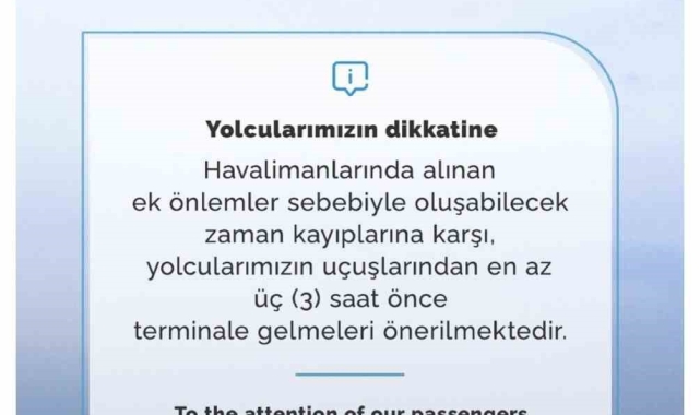 Havalimanlarında güvenlik önlemleri arttırıldı
