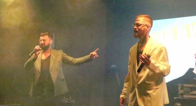 Havza'da gençler Okan ve Volkan ile coştu