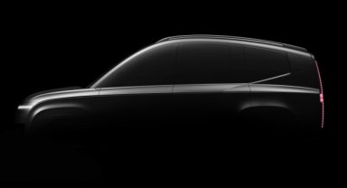 Hyundai, yeni elektrikli SUV modeli IONIQ 9'un tasarım çizimlerini tanıttı