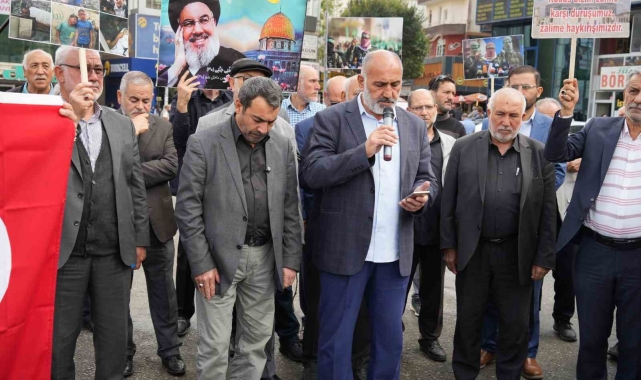Iğdır'da İsrail'e tepki