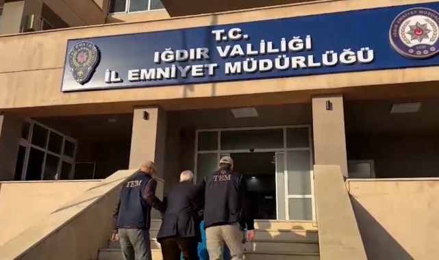 Iğdır'da PKKKCK Terör Örgütüne üye olma suçundan 1 gözaltı