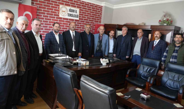 Iğdır'daki aşiret liderleri ve kanaat önderlerinden barış kararına destek