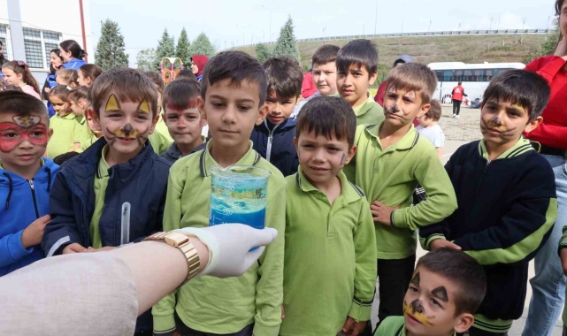 İlkokul öğrencileri bilim etkinliği yaptı